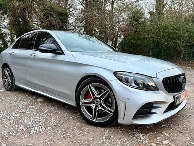 Used Mercedes C200 AMG Line Premium 198 HP (145 kW) 2019 Silver Sedan