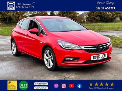 used Vauxhall Astra 1.4 SRI 5d 148 BHP