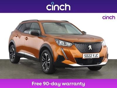Orange Used 2022 Peugeot 2008 Allure Premium SUV | £13,999 (Fair price)