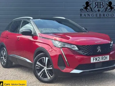 Used Peugeot 3008 GT 131 HP (96 kW) 2021 Red SUV