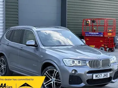 Used BMW X3 M Sport 254 HP (186 kW) 2017 Grey SUV