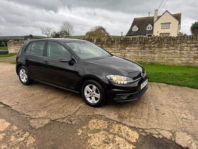 Used VW Golf VII S 125 HP (91 kW) 2017 Black Hatchback