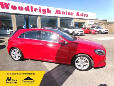 Used Mercedes A180 Premium 2016 Red Hatchback