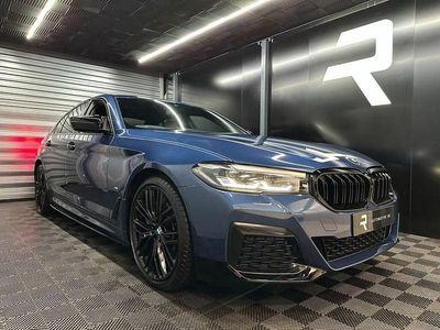 Used BMW 530 M Sport 282 HP (207 kW) 2021 Blue Sedan
