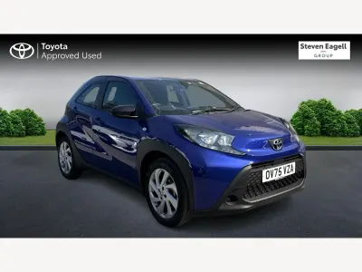New Toyota Aygo X PURE 72 HP (52 kW) 2025 Blue SUV