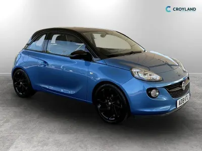 Used Vauxhall Adam S 70 HP (51 kW) 2018 Blue Hatchback