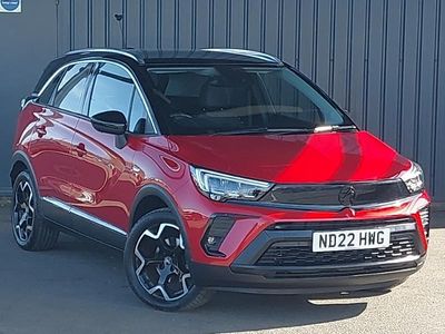 Used Vauxhall Crossland Ultimate 2022 Red SUV
