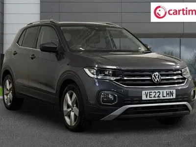 Used VW T-Cross SEL 110 HP (80 kW) 2022 Grey SUV