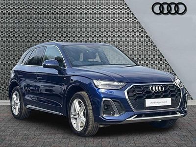 Used Audi Q5 S-Line 2024 Blue SUV