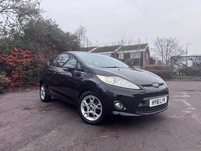 Used Ford Fiesta Zetec 2011 Black Hatchback