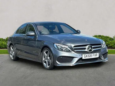 Used Mercedes C220 AMG line 2018 Grey Sedan