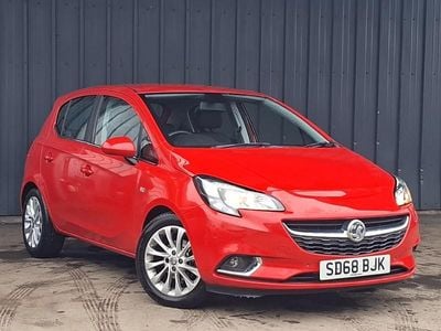 Used Vauxhall Corsa 90 HP (66 kW) 2018 Red Hatchback