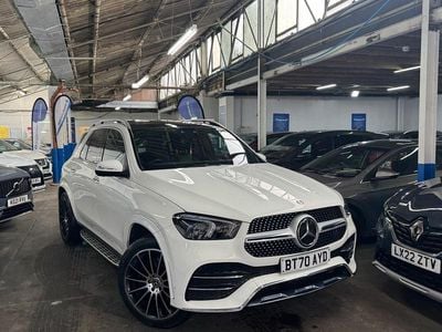 White Used 2020 Mercedes GLE300 AMG Line Premium Plus SUV | £40,795 (A bit pricey)
