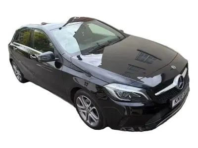 Used Mercedes A180 Sport Edition 122 HP (89 kW) 2018 Black Hatchback