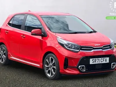 Used Kia Picanto GT-Line 67 HP (49 kW) 2021 Red Hatchback
