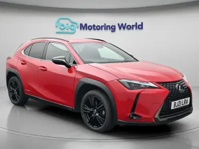 Used Lexus UX 250h 184 HP (135 kW) 2021 Red SUV