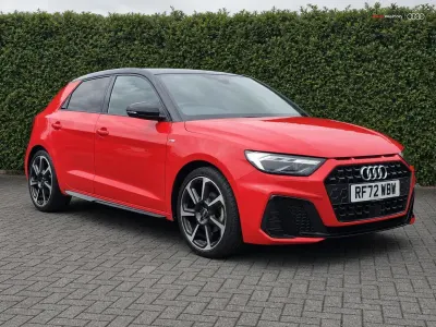 Used Audi A1 Sportback Black Edition 2023 Red Hatchback