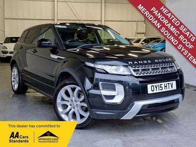 Used Land Rover Range Rover evoque Dynamic 190 HP (139 kW) 2015 Black SUV