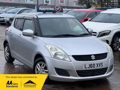 Used Suzuki Swift SZ4 94 HP (69 kW) 2010 Silver Hatchback