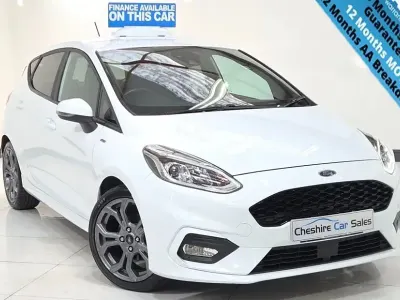 Used Ford Fiesta ST-Line 95 HP (69 kW) 2020 White Hatchback