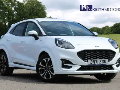 Used Ford Puma ST-Line 155 HP (114 kW) 2021 White SUV