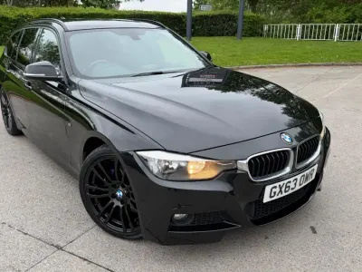 Begagnad BMW 320 M Sport 2013 Svart Kombi