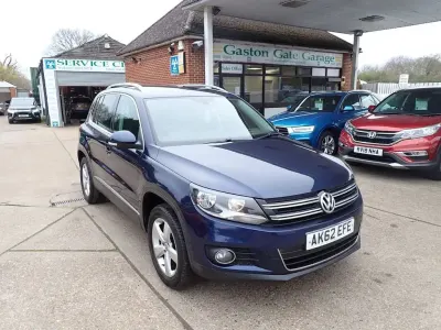 Używany VW Tiguan SE 140 KM (102 kW) 2012 Niebieski SUV