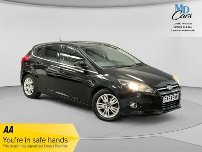 Used Ford Focus Titanium 2014 Black Hatchback
