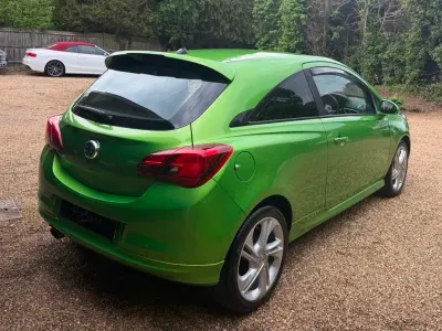 Used Vauxhall Corsa SRi 2015 Green Hatchback