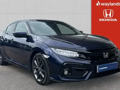 Used Honda Civic SR 126 HP (92 kW) 2021 Blue Hatchback