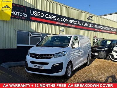 White Used 2020 Vauxhall Vivaro Sportive MPV | £11,700 (Fair price)