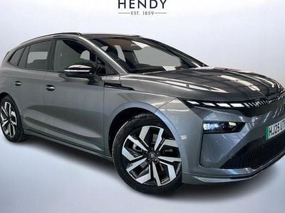 Graphite grey metallic Used 2025 Skoda Enyaq iV SportLine SUV | £34,999 (A bit pricey)