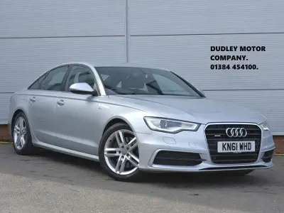 Used Audi A6 S-Line 245 HP (180 kW) 2011 Ice silver Sedan