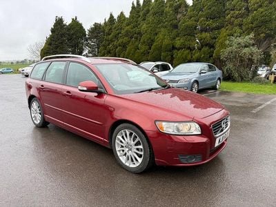 Used Volvo V50 SE Lux 115 HP (84 kW) 2011 Red Estate