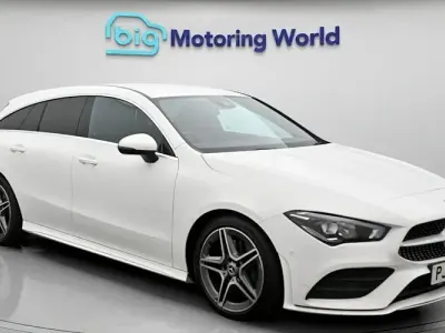 Used Mercedes CLA220 Shooting Brake AMG line 190 HP (139 kW) 2022 White Estate
