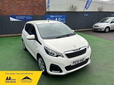 White Used 2019 Peugeot 108 Active Hatchback | £5,795 (Fair price)