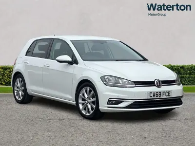 Used VW Golf VII GT 115 HP (84 kW) 2018 White Hatchback