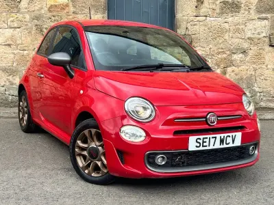 Used Fiat 500 S 85 HP (62 kW) 2017 Red Hatchback