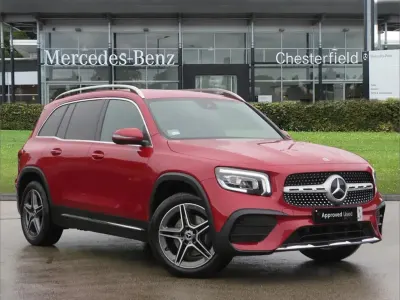 Used Mercedes GLB200 AMG line 161 HP (118 kW) 2022 Red SUV