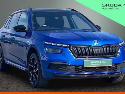 Used Skoda 110 R Monte Carlo 81 HP (59 kW) 2023 Race blue metallic Estate