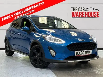 Used Ford Fiesta Active X 125 HP (91 kW) 2020 Blue Hatchback
