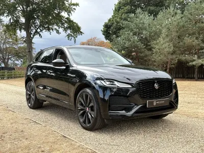 Used Jaguar F-Pace 246 HP (180 kW) 2021 Black SUV