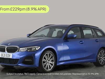 Blue Used 2021 BMW 330e M Sport Estate | £15,062 (Good price)