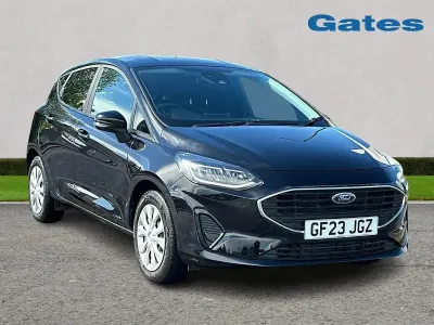 Begagnad Ford Fiesta Trend 75 HK (55 kW) 2023 Svart Halvkombi
