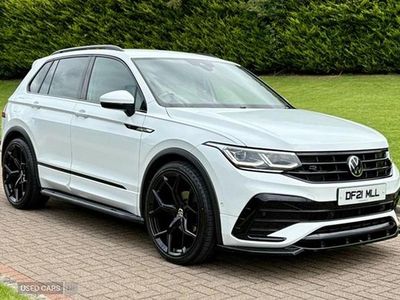 White Used 2021 VW Tiguan R-line SUV | £22,945 (Fair price)