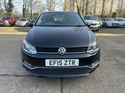 Used VW Polo Design 2015 Black Hatchback