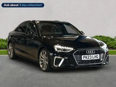 Used Audi A4 S-Line 147 HP (108 kW) 2023 Black Sedan