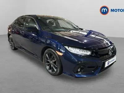 Begagnad Honda Civic EX 126 HK (92 kW) 2021 Blå Halvkombi