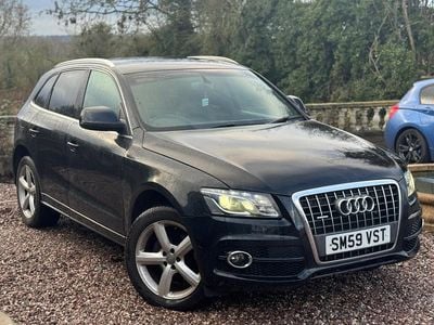 Used Audi Q5 S-Line 170 HP (125 kW) 2009 Black SUV