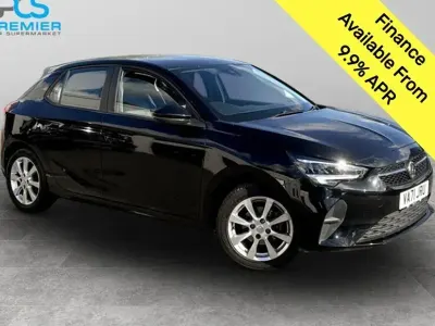 Used Vauxhall Corsa Edition 75 HP (55 kW) 2022 Black Hatchback